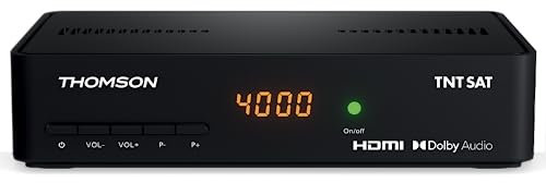 TNTSAT HD Receiver 1 SCART and 1 HDMI Socket Thomson THS808
