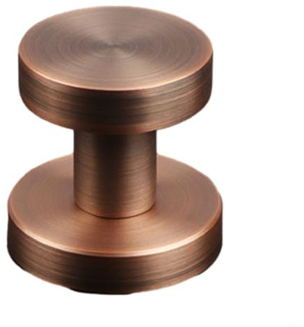 Unsichtbares Türschloss mit Schlüssel, geeignet für 35 bis 50 mm große Türen (Rotbronze mit Schlüssel)
