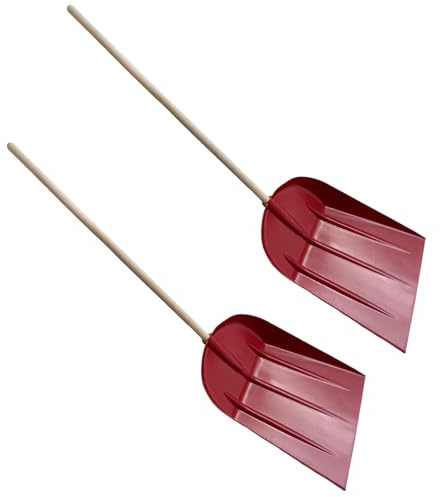 Short Handle Snow Leaf Grass Shovel Scoop Remover Clearer Cleaning 2pc