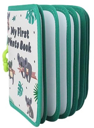 Erstes Fotoalbum, Stoff-Fotobuch mit Koala-Zeichnungen für kleine Mädchen, Erste Erinnerungen, Geschenke für die Dusche, neue Geschenke für kleine Kinder, Geschenke für die Duc