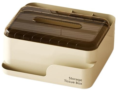 Kosmetiktuch-Aufbewahrungsbox, Taschentuchbox-Abdeckung | Papierhandtuchspender-Etui für den Schreibtisch,Badezimmer-Taschentuchhalter, Taschentuchspenderbox für Badezimmer, Schlafzimmer, Esstisch