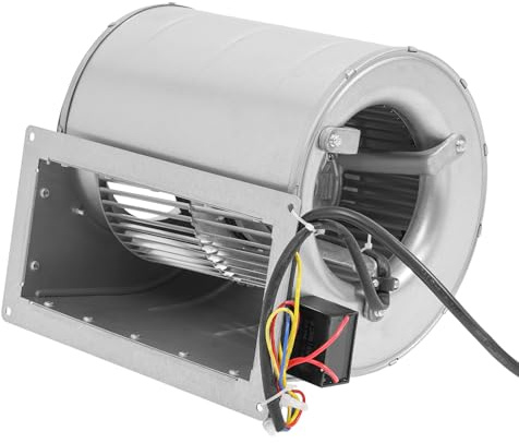 Royyalpa Ventola centrifuga, ventola da 150 W con flusso d'aria 840 m³/h, ideale per ventilazione industriale e raffreddamento di macchine, ambienti climatizzati, e per la circolazione dell'aria in