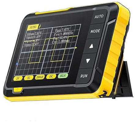 Osciloscopio, Mini osciloscopio Digital portátil DSO152, 2,5 MSa/s, 200 KHz, ancho de banda analógico, compatible con actualización de Firmware, salida PWM(Deluxe)