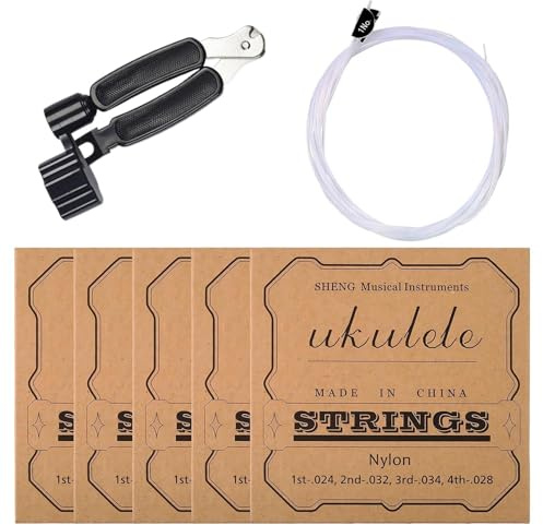 Sopran Ukulele Saiten 5 Sätze Universelle Nylon Saiten Langlebig