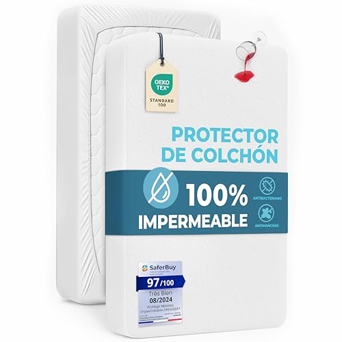 Dreamzie - Protege Matelas 140x190/200 - Alèse Imperméable - Coton