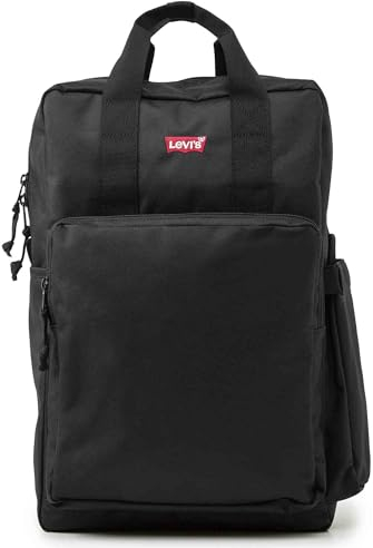 Levis FOOTWEAR AND AcCESSORIES L- Large Pack, unisex-väskor, vanliga svart, Normal