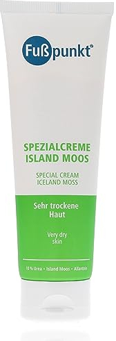 Fußpunkt Spezialcreme Island Moos - Feuchtigkeitspflege für sehr trockene Haut 125ml