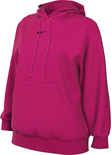 Nike DQ5860-615 Sportswear Phoenix Fleece Pantaloni Sportivi Donna Playful Pink/Nero Taglia S