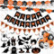 Halloween Decorations 27 Pcs, Halloween Party Indoor & Outdoor Decoration, Happy Banner, Trick or Treat Sign, Hanging Spooky Decor Pack