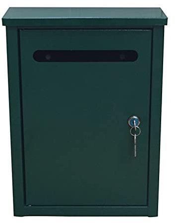 Cassetta Postale Cassetta postale a muro Cassetta delle lettere Cassetta postale in ferro a muro Cassetta postale per la consegna dei pacchi Cassetta postale con serratura resistente alle intemperie c