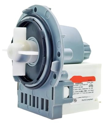 Washing Machine Drainage Pump Motor,Compatible For Samsung,Washing Machine Drain Pump Motor Dc31-00180A 220-240V 50Hz 30W/15W 3000R/Min Washer Drainage Parts