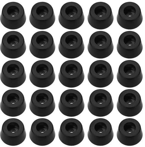 30 Pcs Rubber Feet for Furniture,Round Small Durable Rubber Feet for Chopping Board,Non Slip Elastomer Chopping Boards,Cutting Board Foot for Kitchen,Furniture,Appliances(15 * 12 * 8mm)