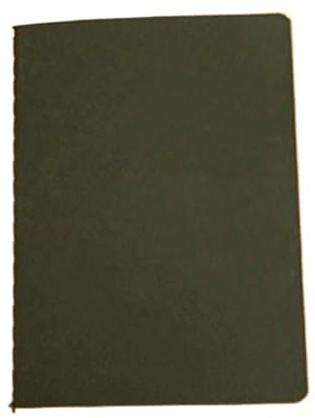 DKJAHSEK Mini Notizbuch A6 Notizbuch Blanko White Paper Tägliches Schreiben Planer Journal Notizblock Zeichnen Malen Skizzenbuch Büro Schule Schreibwaren Supplie(Black-140x110mm)
