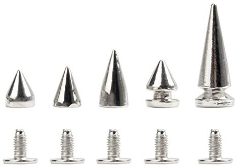 20stücke Cone Spike Schraubnieten Für Diy Handwerk Runde Stifte Für Schuhe Taschen Gürtel Und Kleidung Punk Leder Dekoration