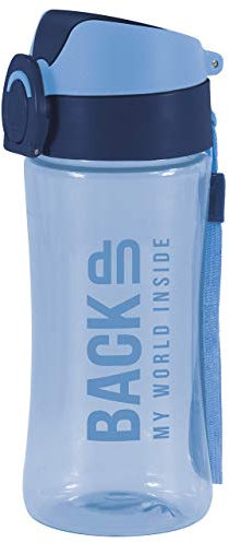 CoolPack Brisk Gourde sport Tritan 400 ml en plastique transparent sans BPA Anti-fuite Bouteille d'eau pour vélo