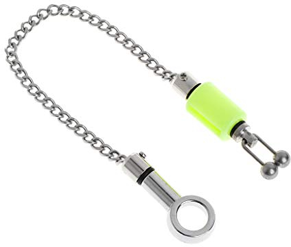 Faguo Pesca Swinger Indicatore di morso a Catena per Imbracatura in Acciaio Inossidabile Allarme per Appendere Il sensore Accessori da Esterno