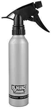 Ponik's Vaporisateur en aluminium - Pour coiffeur - Accessoire de coiffure - Pour le salon de coiffure - Avec pompe de rechange