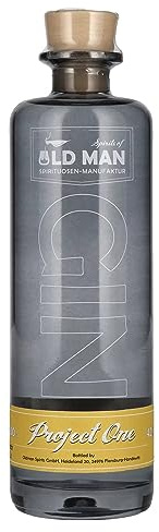 Old Man Gin Project One Deutscher Gin, 0.5L | Grapefruit & Kokos Botanicals, Exotisch