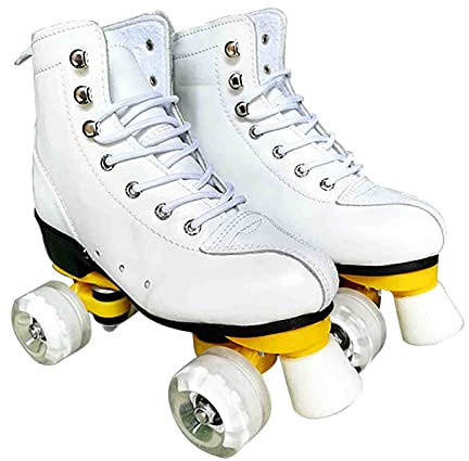 MYAOU Quad-Rollschuhe für Erwachsene und Kinder, Retro-Rollschuhe mit ABEC 7-Lagern, Unisex-Schuhe mit Rädern, mehrere Farben
