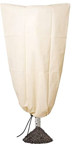 FALARRIMIGO 1pc Voile Hivernage Plante Exterieur 75g/m²Toile de Protection Plante Hiver pour Citronnier,Palmier,Olivier (1 pc 80 * 120cm)