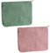 Pochette Trucco 2 Pezzi Borsa Cosmetica da Viaggio Pochette Trucchi Donna in Velluto a Coste Borsa Cosmetica Portatile Pochette Donna Trucchi con Cerniera Progettato Per Viaggiare all'aperto