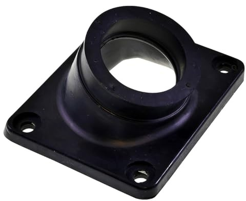 2EXTREME Manicotto aspirazione compatibile con Cagiva Mito Raptor Planet | Per carburatore Dellorto PHBH 28 millimetri; ingresso gomma nera, interno 34,5, esterno 45, riferimento 800072633, un pezzo