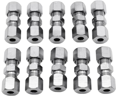 Stytpwra Auto-Bremsleitungsverbinder für Bremsleitung 4,75 mm Ohne BöRdelverbinder AutozubehöR