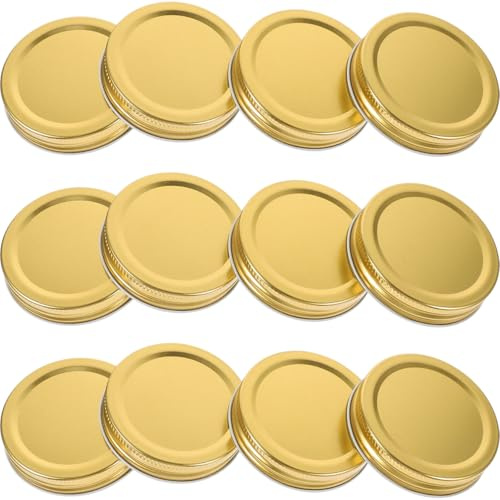 ABOOFAN Coperchi Per Barattoli Di Vetro 2.76 Pollici 3 Pezzi Coperchi Riutilizzabili Per Conserve a Tenuta Stagna Tappi Compatibili Bormioli 70Mm Sigillanti Per Marmellate E Prodotti Freschi
