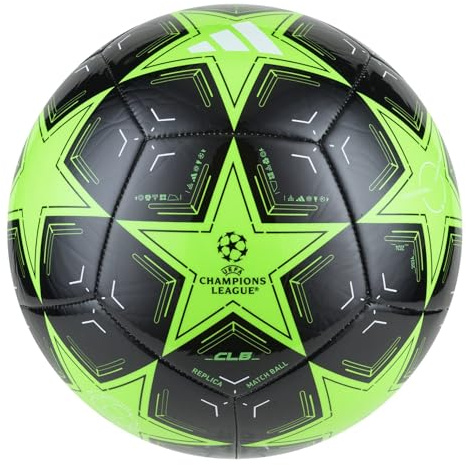 adidas UEFA Champions League Club Ball IX4067, Unisex Footballs, Black, 5 EU