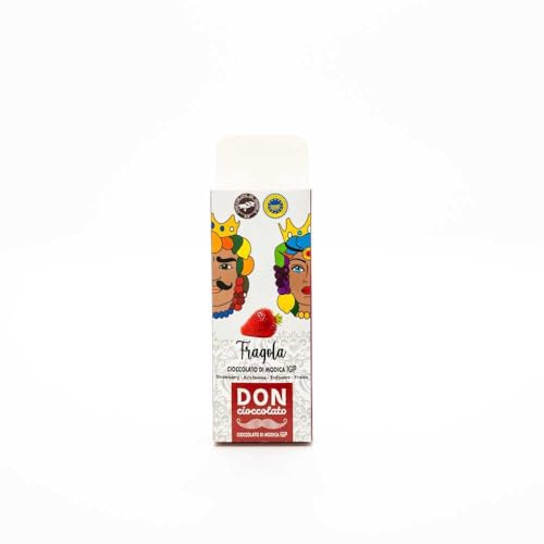 100 gr Fraise Cacao - Chocolat Modica IGP