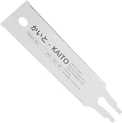 KAITO® Profi Japansäge Zugsäge japanische Säge Holz für Gewerbe & Heimwerk Handsäge Holzsäge Feinsäge (Mini/Blatt)