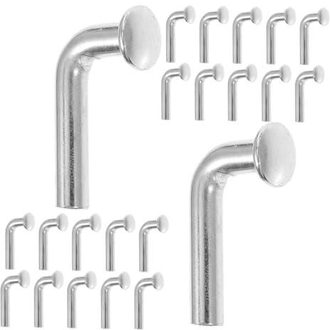 ARTSEWPLY 50 Piezas Pasador de Seguridad J Unidades para Estanterías de Palés Perno Pesado de Ángulo de Clips Resistentes para Almacenamiento Industrial