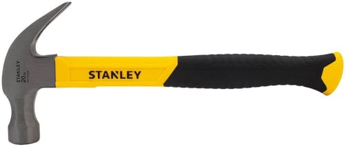 Stanley STHT51539 Marteau en fibre de verre à griffe courbe 567 g,