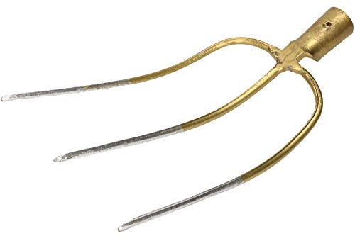 KOTARBAU® Forke 3 Zinken Heugabel Mistgabel Mistforke Gartengabel Gartenforke Dunggabel Spatengabel Gabel für Garten Drahtgabel für Garten und Landwirtschaft