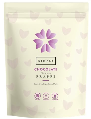 SIMPLY Chocolate Frappe Powder (1kg) | Nut Free & Gluten Free Frappe Powder for Iced Drinks