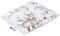 Medi Partners Almohada de hueso de cereza grande Cojín Térmico 500g Rectangular 20x25cm eco natural 100% algodón terapia de calor + frío terapia de masaje (Ciervo en las hojas)