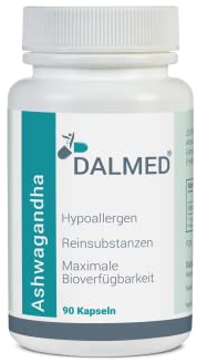 Ashwagandha - 90 Kapseln (1 Kaps. enthält: 500mg Ashwagandha Extrakt) - Premium Qualität - ohne Zusätze - reine und hochwertige Substanzen