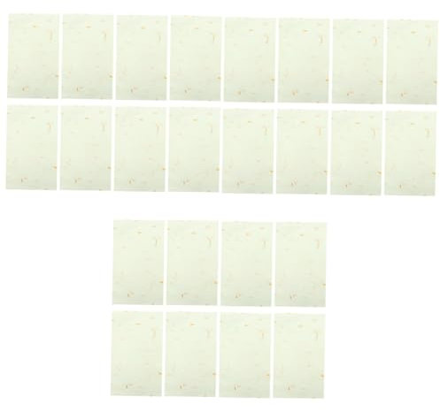 HOODANCOS 120 Blatt Xuan-Papier Acrylmalpapierblock Xuan-Reispapier Verpackungen aus Reispapier quadratisches Reispapier Papier für ricepaper rice paper sheets Sumi-Zeichenpapier Reis Papier