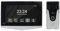 PNI DF780 Sistema de videoportero de 1 monitor, pantalla táctil de 7 1080p, ranura para tarjeta, IP65 admite conexión en serie de 4 monitores, 2 unidades externas y 2 cámaras CCTV