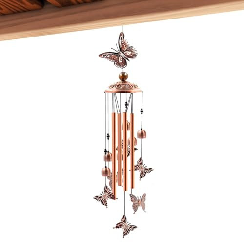 Carillons éoliens Animaux, carillons éoliens pour l'extérieur - Carillon à Vent - Carillons éoliens Animaux Faits à la Main, Carillon éolien rétro pour la décoration intérieure et extérieure d