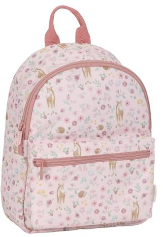Little Dutch 4910 Mochila infantil – Fairy Garden rosa (29 x 22,5 x 12 cm), Fairy Garden Rosa, S