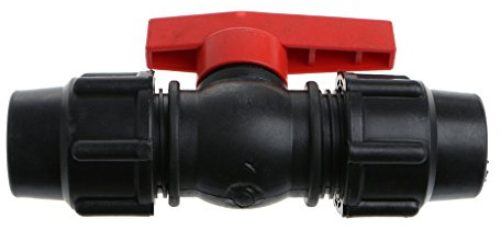 JAGETRADE 20 mm / 25 mm / 32 mm Tubería de Agua Válvula rápida Conector PE Tubo Válvulas de Bola Accesorios
