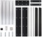 Ntcpefy CNC 3018 Extension Kit Upgrade Kit 3018 to 3040 Compatible with 3018 CNC Engraving Milling Machine(B), Black & Silver