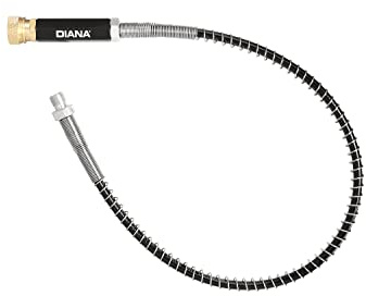 DIANA Schlauch für Pressluft Pumpe inkl. Filter und Kupplung 1/8 BSP und M10x1 Druckluftschlauch mit Druckluftkupplung für Pressluftflasche Kompressor Standpumpe Luftgewehr Luftpistole befüllen