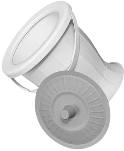 GLEAVI Portable Toilet Für Erwachsene Tragbarer Urinal-spittoon Für Behinderte Und Senioren Mit Geruchsverschluss Für Zuhause Und