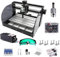 【Module 2 en 1 15 W】 Fraiseuse CNC, machine à graver GHWMYD 3018 Pro-M, avec contrôle hors ligne, 20 embouts de fraisage CNC, graveur machine CNC 3018 pour PCB, PVC, bois DIY