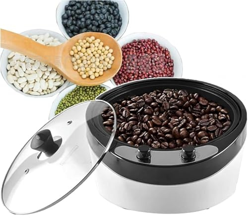 Torréfacteur électrique Professionnel pour Grains de café, réglage de la température, Machine à torréfier Le café, torréfacteur Domestique, Grande capacité pour cafés, Restaurants et Cuisines