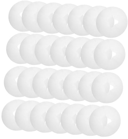 Einweg Gesichtsmassagepads aus Vliesstoff 200 Stück für Spa und Shop | Weiß, Weich und Gesund, als Gesichtskissenbezug Sowie Kopfstützenmatte für Professionellen Einsatz