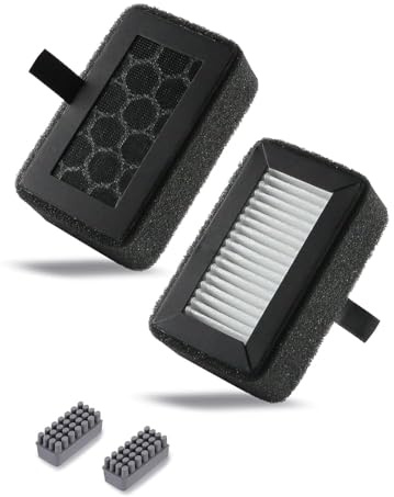 Mondlinflex 2Pcs HEPA 13 Aktivkohle Filter für Bambu Lab X1 X1C X1E P1P P1S, Activated Carbon Air Purifier Filter Replacement，Aktivkohle Luftfilter mit hoher Adsorptionskapazität