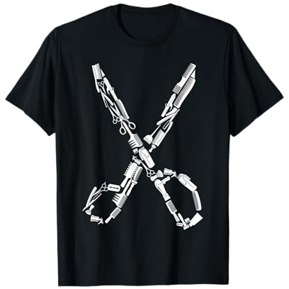 Coiffeuse Friseur | Friseurin Liebhaber | Salon Frisör T-Shirt
